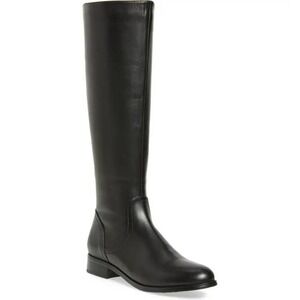 Aqua Diva Montreal Waterproof Knee High Boot Black Wmen's Size 6.5M Runs Small